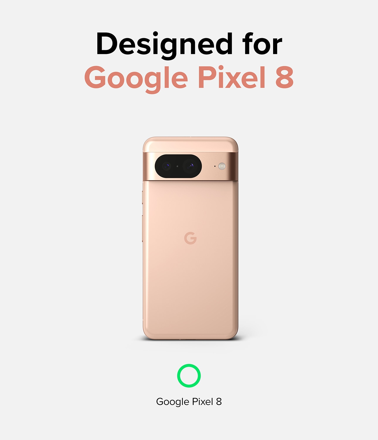 Funda Fusion Google Pixel 8 Transparente