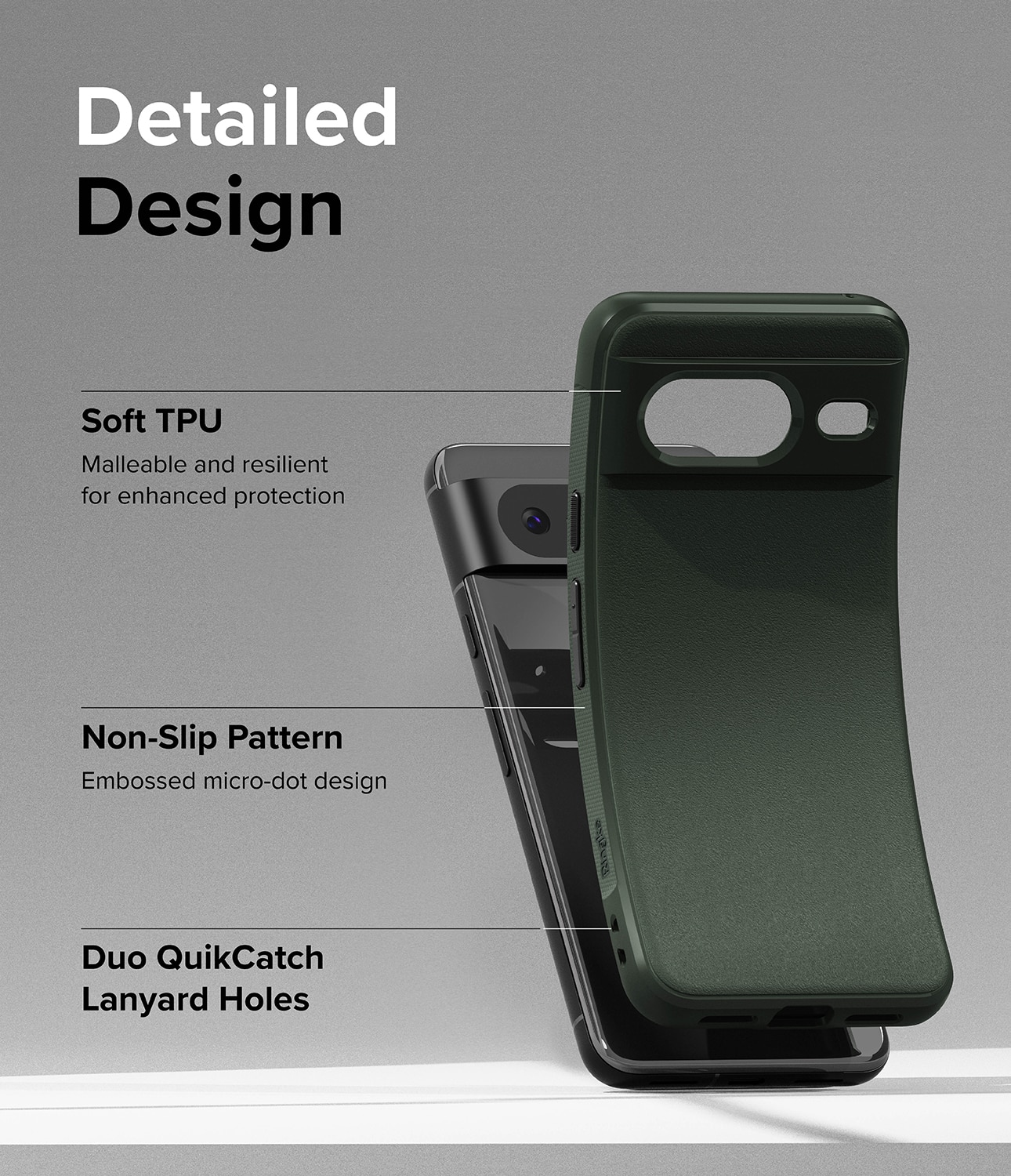 Funda Onyx Google Pixel 8 Dark Green