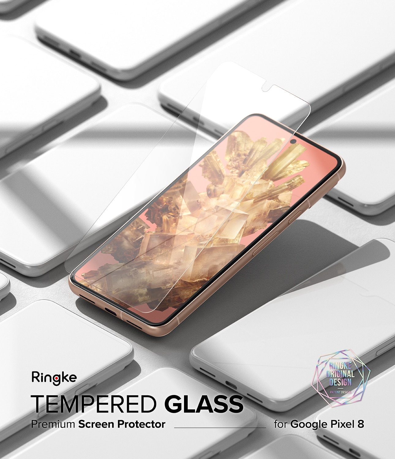 Screen Protector Glass Google Pixel 8 (2 piezas)