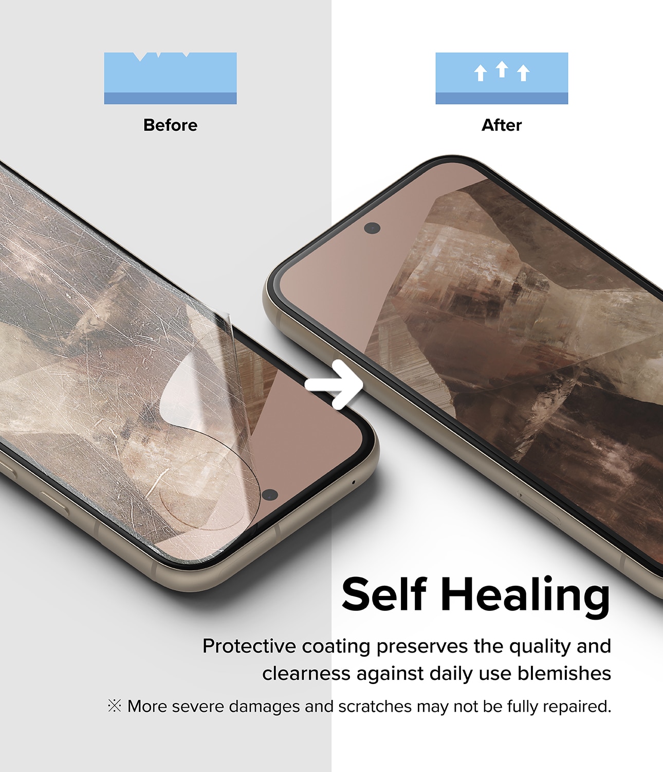 Dual Easy Screen Protector (2 piezas) Google Pixel 8a