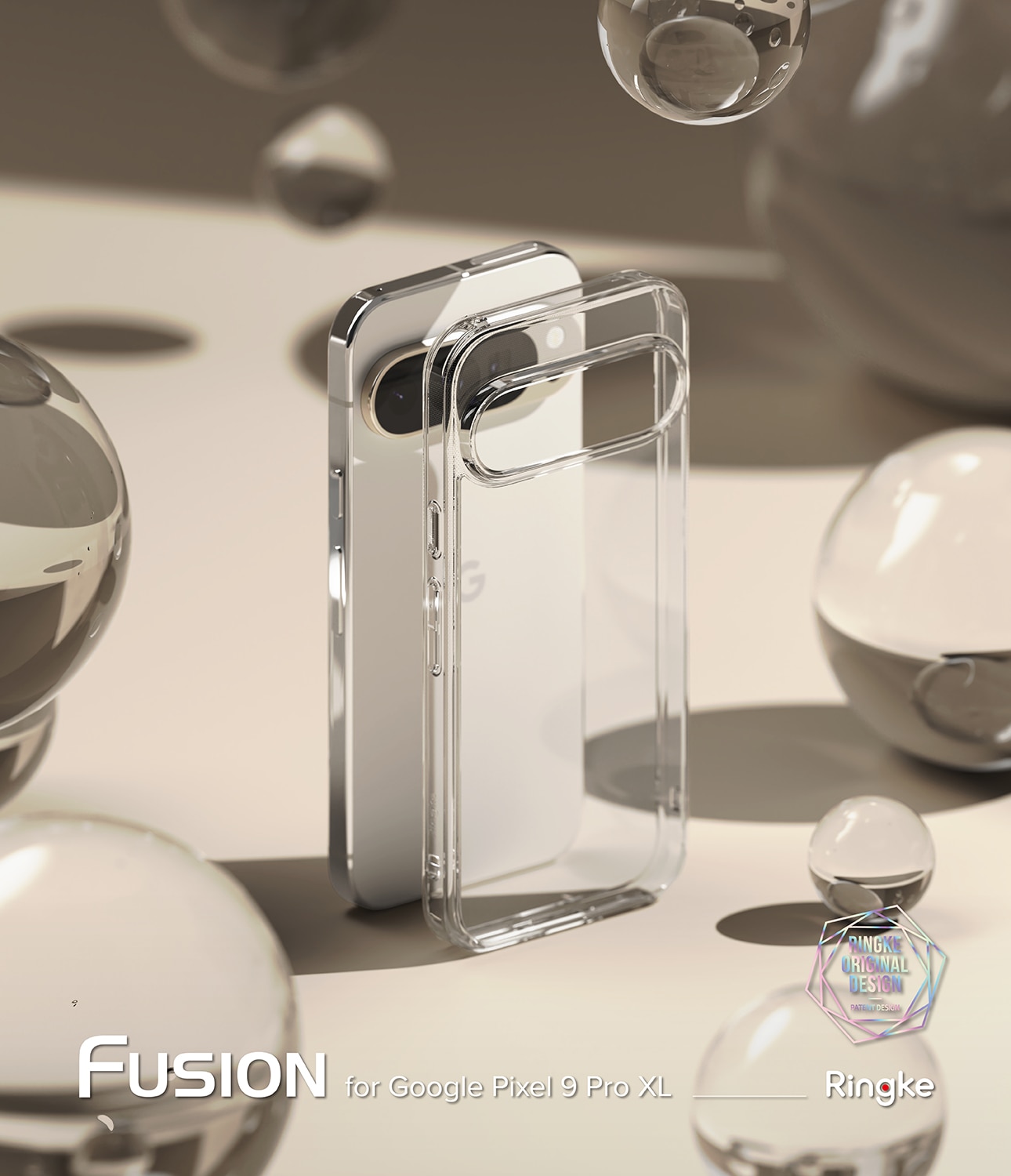 Funda Fusion Google Pixel 9 Pro XL Transparente