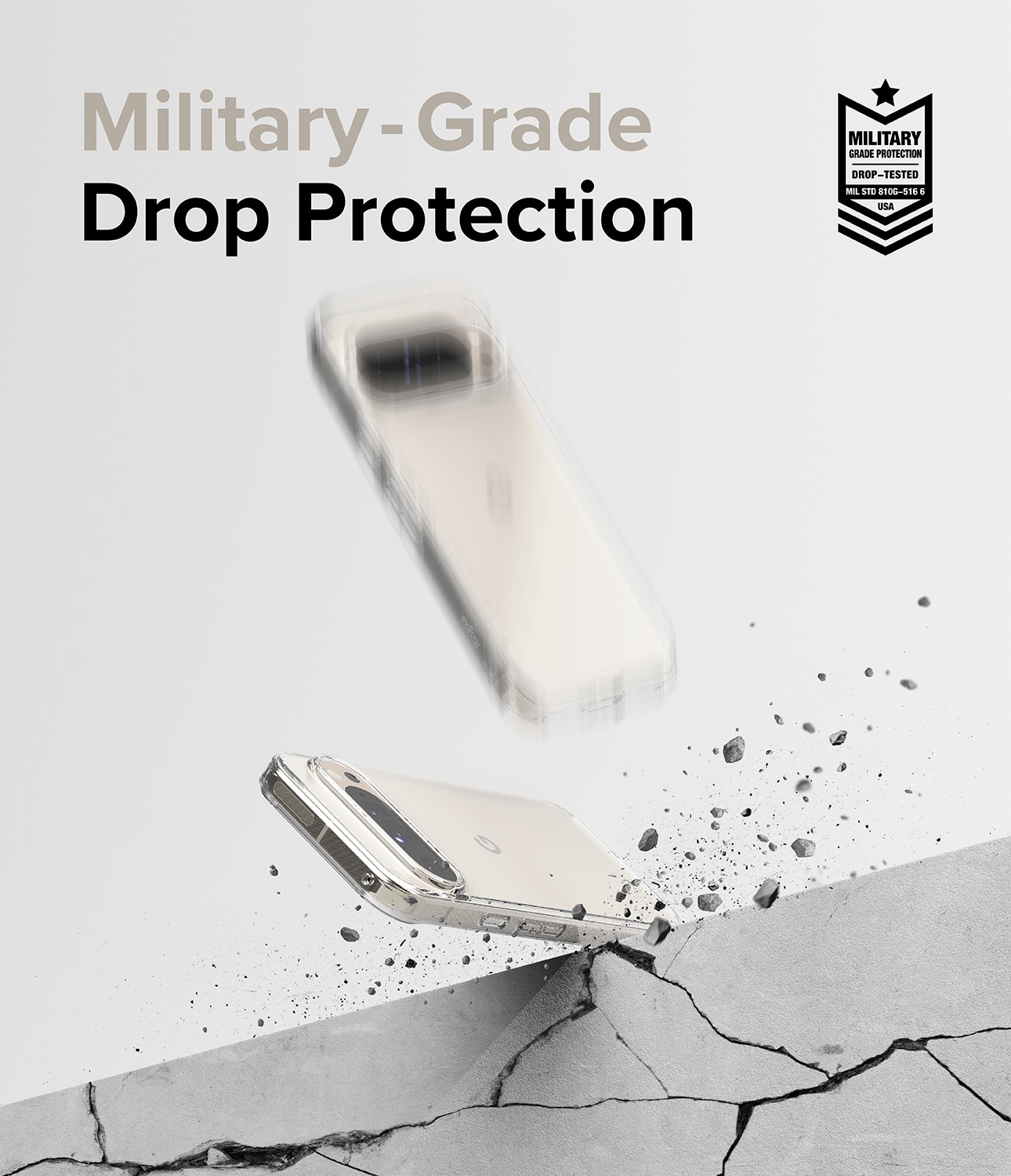Funda Fusion Google Pixel 9 Pro XL Transparente