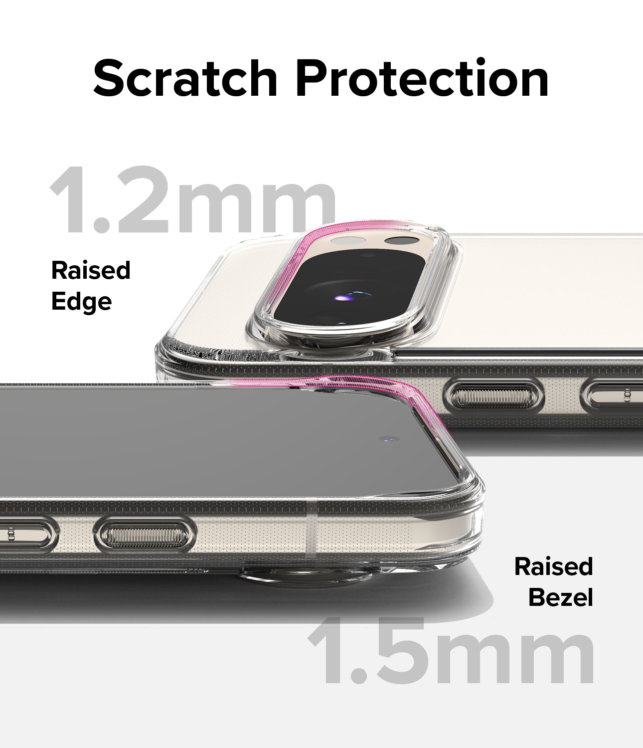 Funda Fusion Google Pixel 9 Pro XL Transparente
