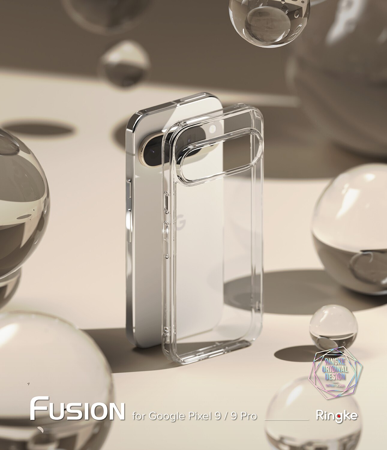 Funda Fusion Google Pixel 9 Transparente