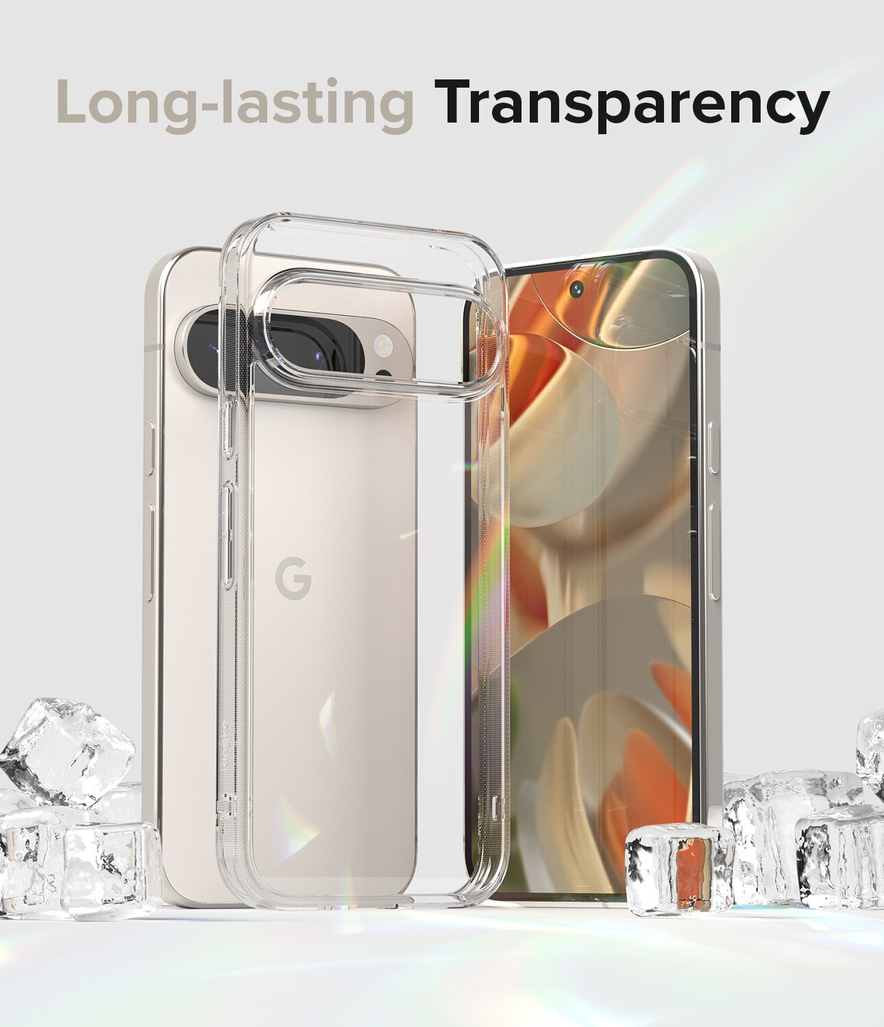 Funda Fusion Google Pixel 9 Transparente