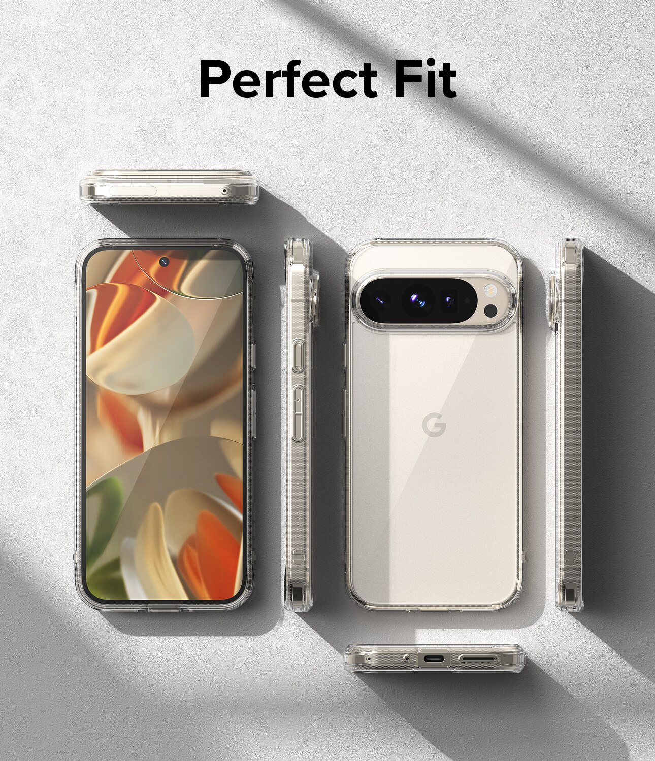 Funda Fusion Google Pixel 9 Transparente