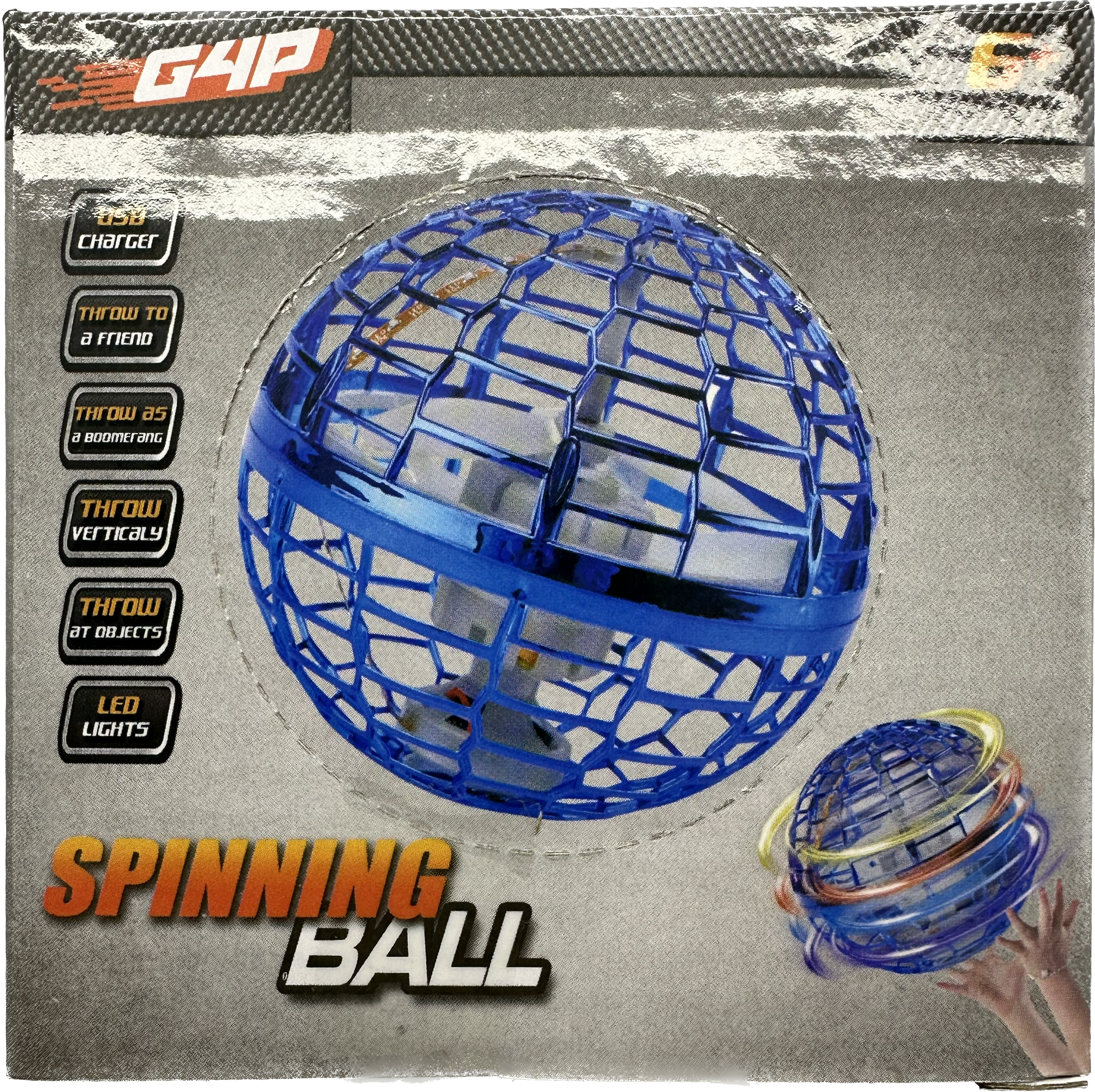 Spinning Ball, azul