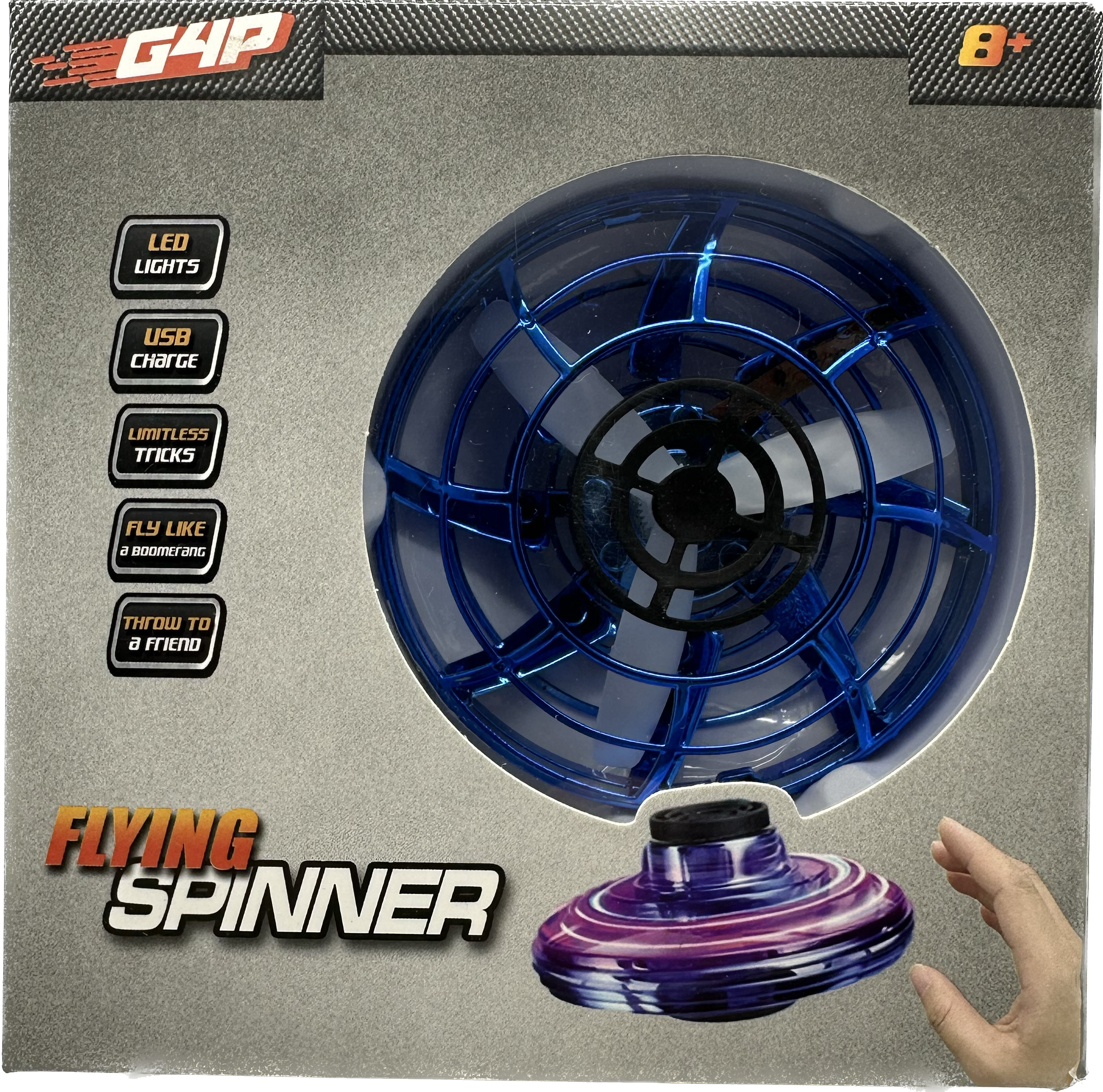 Flying Spinner, azul