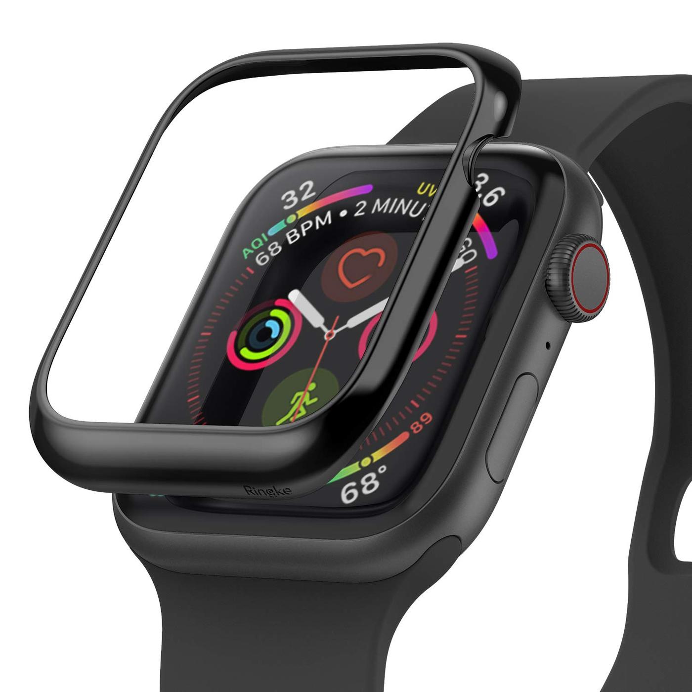 Bezel Styling Apple Watch 45mm Series 9 Glossy Black