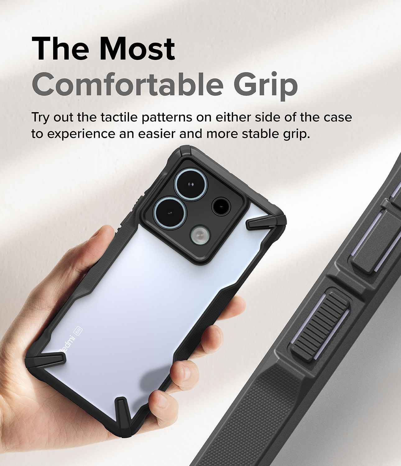 Funda Fusion X Xiaomi Redmi Note 13 Pro Negro