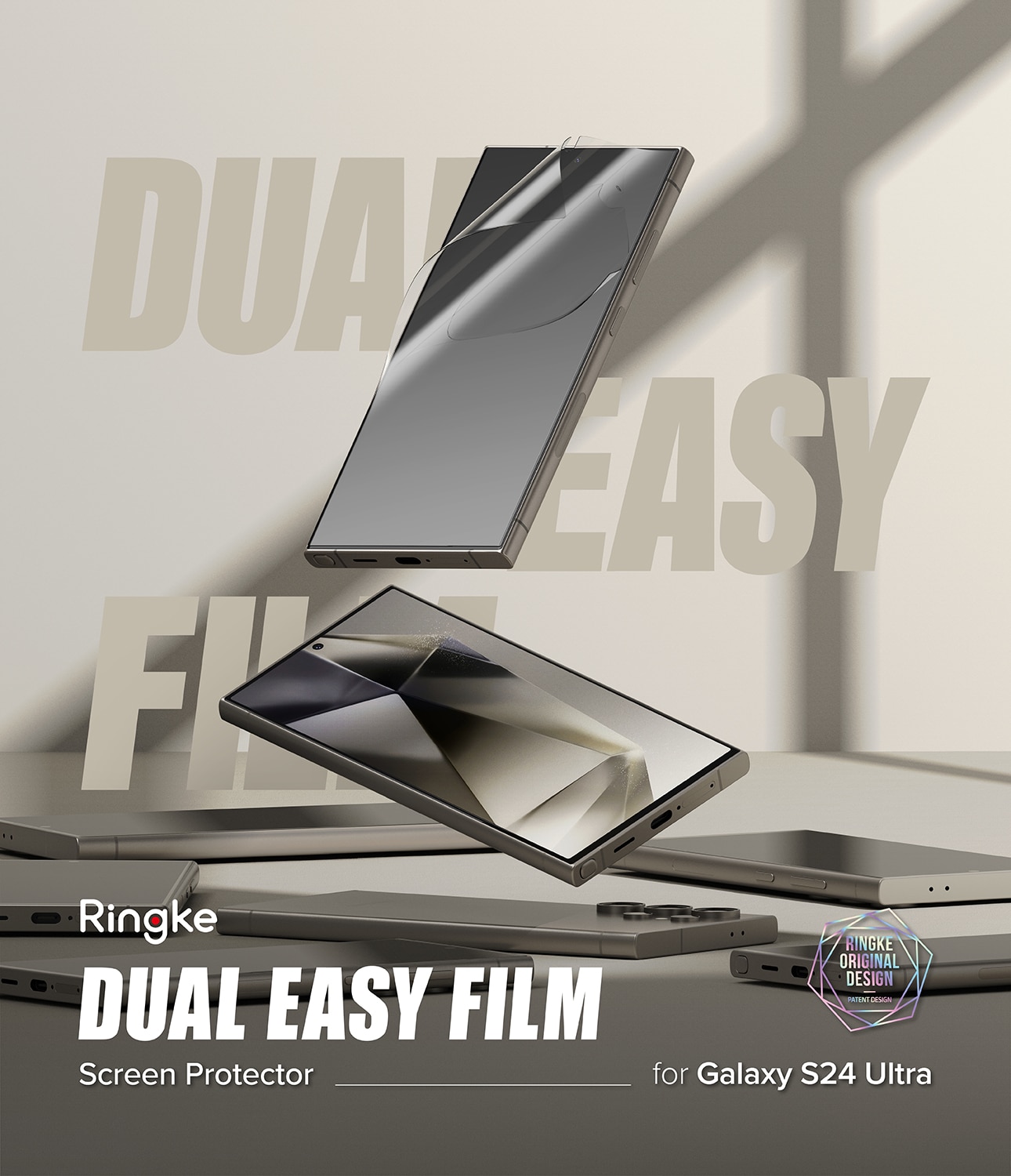 Dual Easy Screen Protector (2 piezas) Samsung Galaxy S24 Ultra