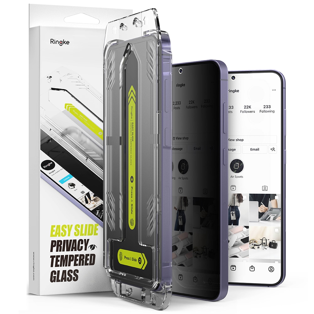 Easy Slide Privacy Glass (2 piezas) Samsung Galaxy S24