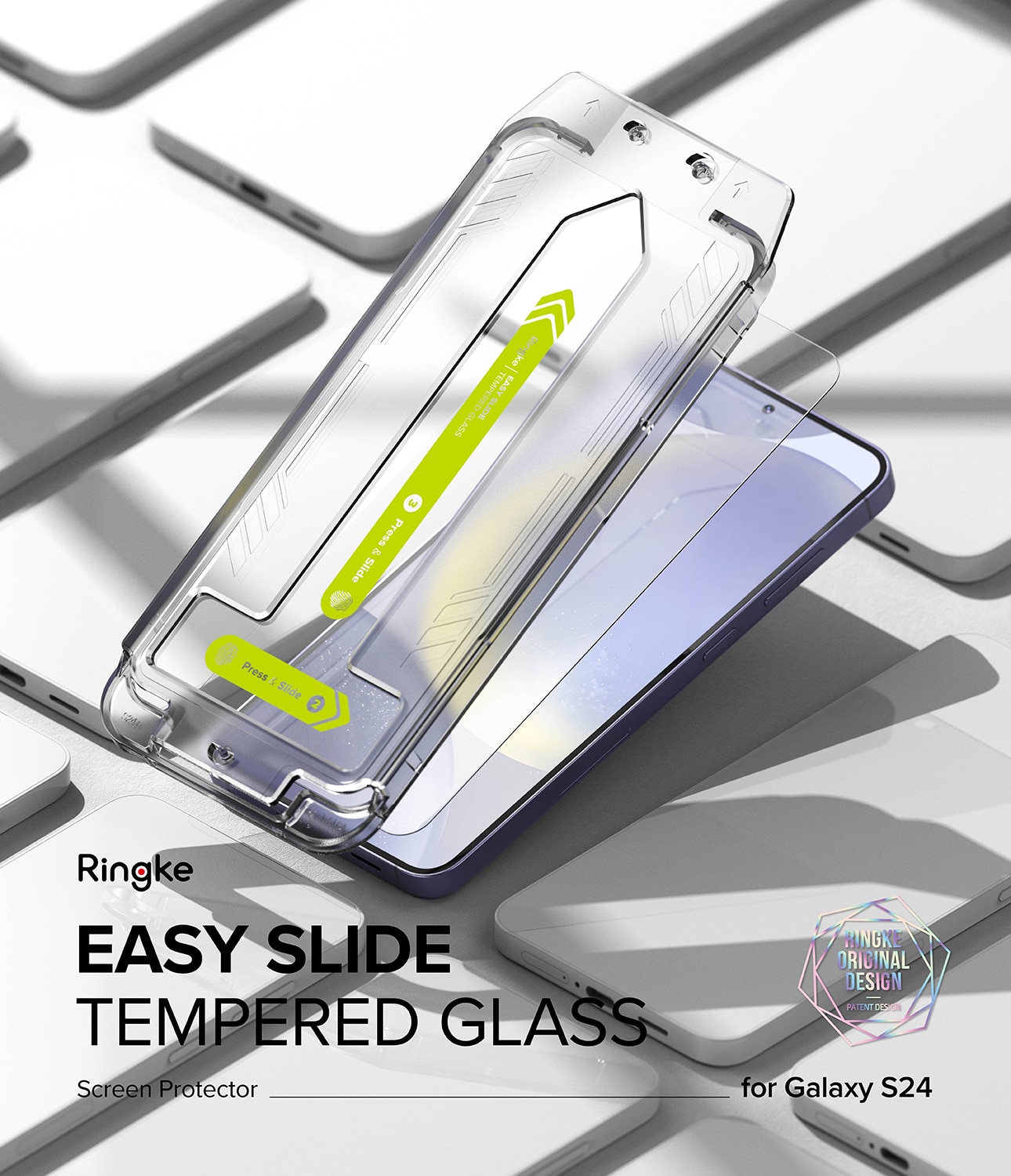 Easy Slide Glass (2 piezas) Samsung Galaxy S24