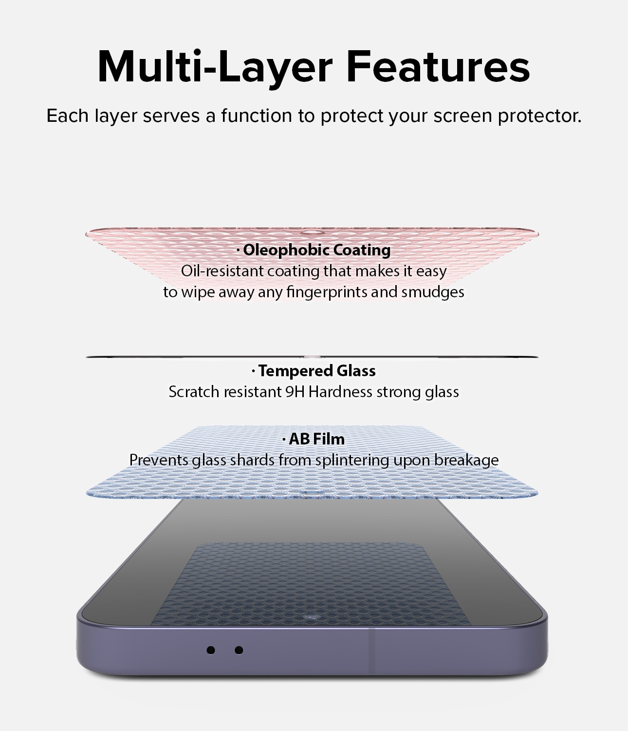 Easy Slide Glass (2 piezas) Samsung Galaxy S24 Plus