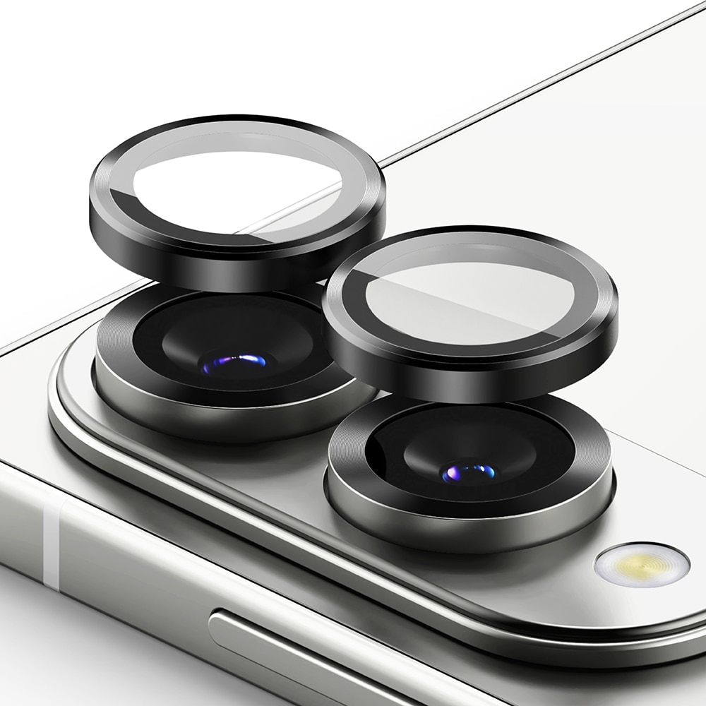 Camera Lens Frame Glass (2 piezas) Samsung Galaxy S25 Edge Black
