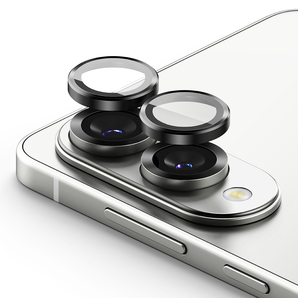Camera Lens Frame Glass (2 piezas) Samsung Galaxy S25 Edge Black
