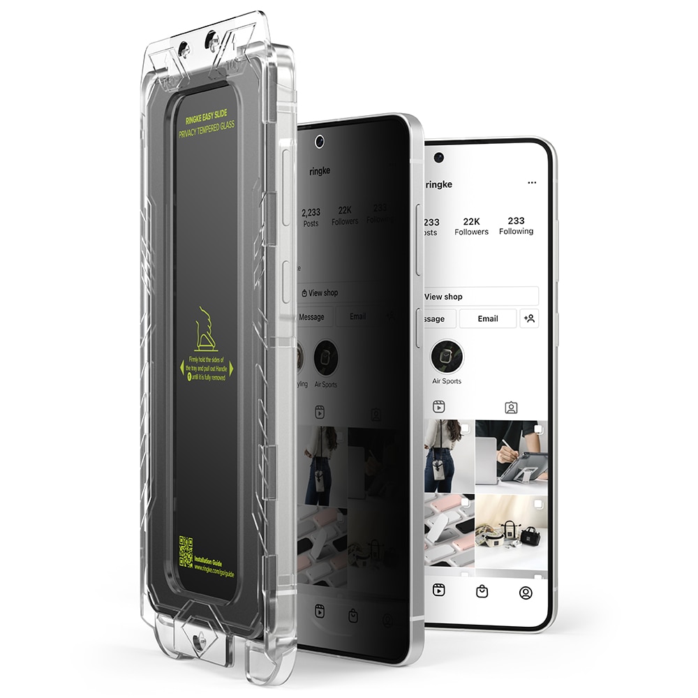 Easy Slide Privacy Glass (2 piezas) Samsung Galaxy S25 Edge