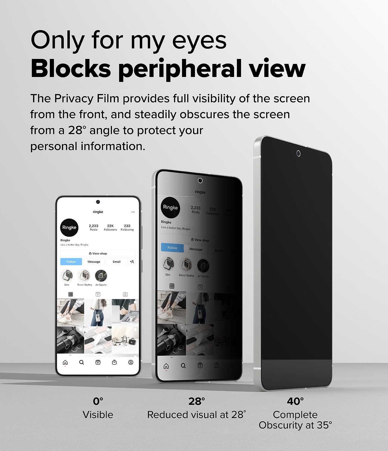 Easy Slide Privacy Glass (2 piezas) Samsung Galaxy S25 Edge