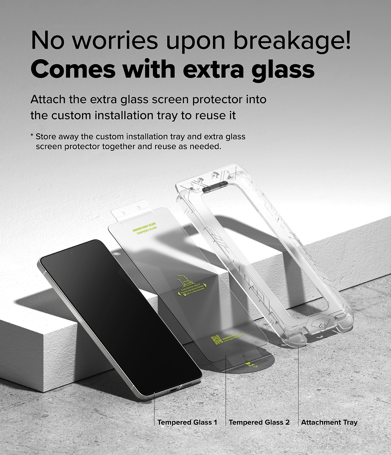 Easy Slide Glass (2 piezas) Samsung Galaxy S25 Edge