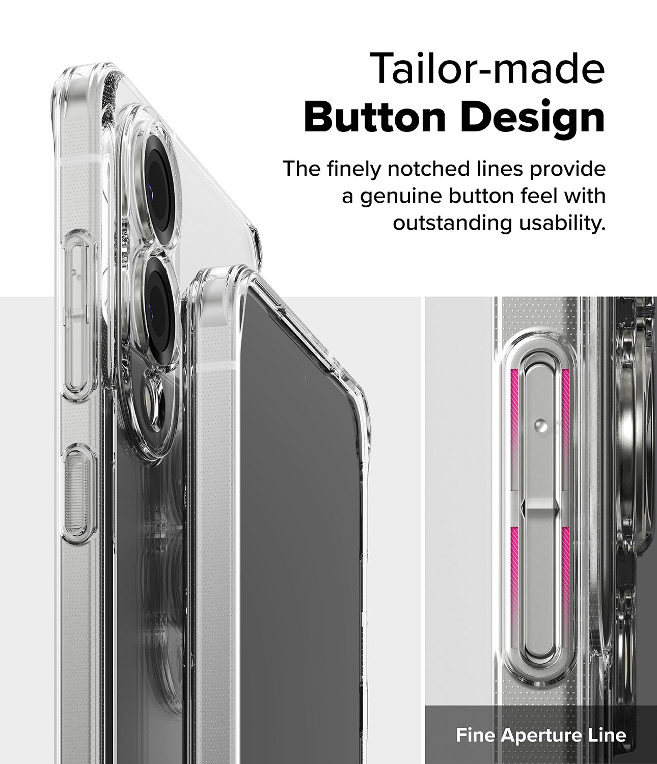 Funda Fusion Samsung Galaxy S25 Edge Clear