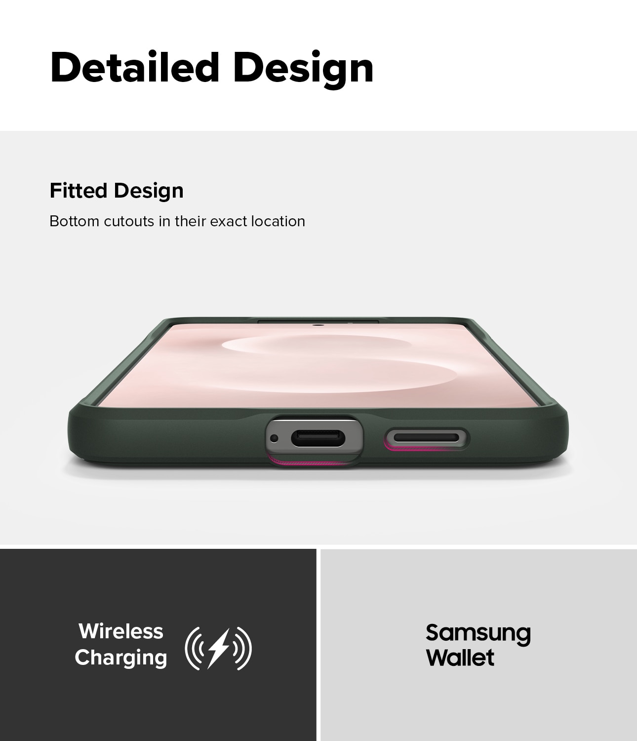 Funda Onyx Samsung Galaxy S25 Edge Dark Green