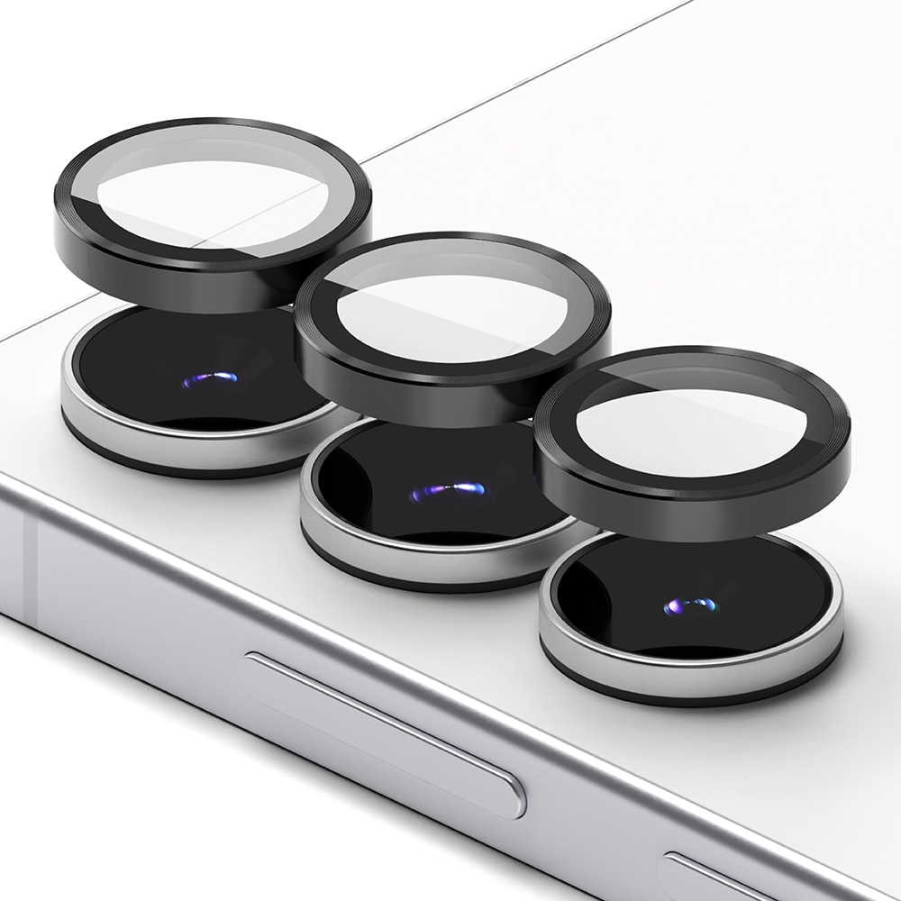 Camera Lens Frame Glass (2 piezas) Samsung Galaxy S25 FE Black