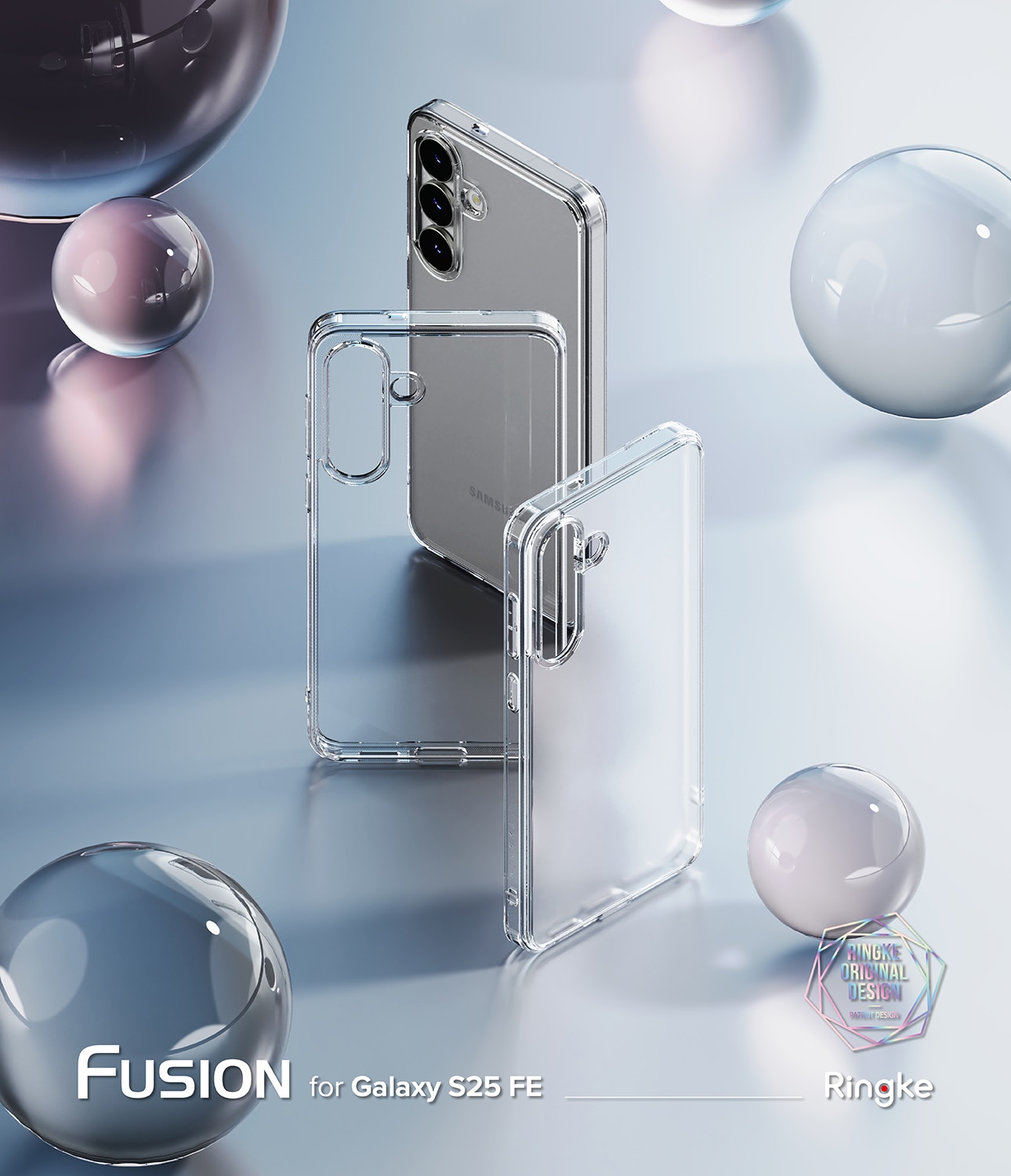 Funda Fusion Samsung Galaxy S25 FE Clear