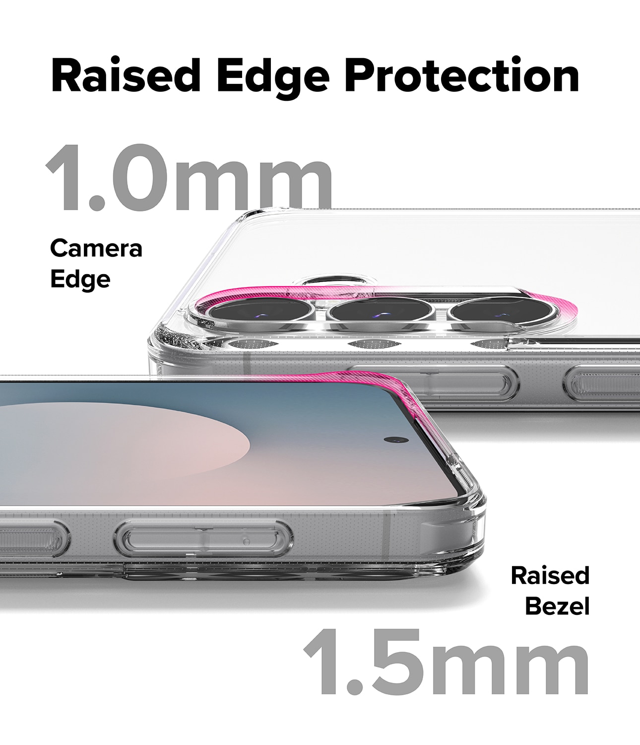 Funda Fusion Samsung Galaxy S25 FE Clear