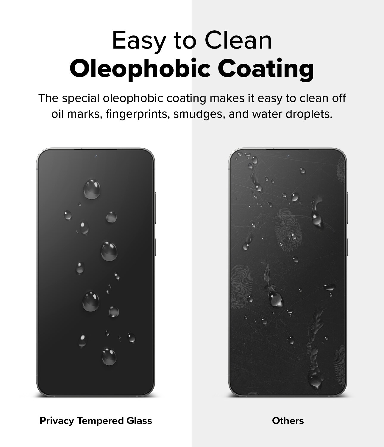 Easy Slide Privacy Glass (2 piezas) Samsung Galaxy S25 Plus