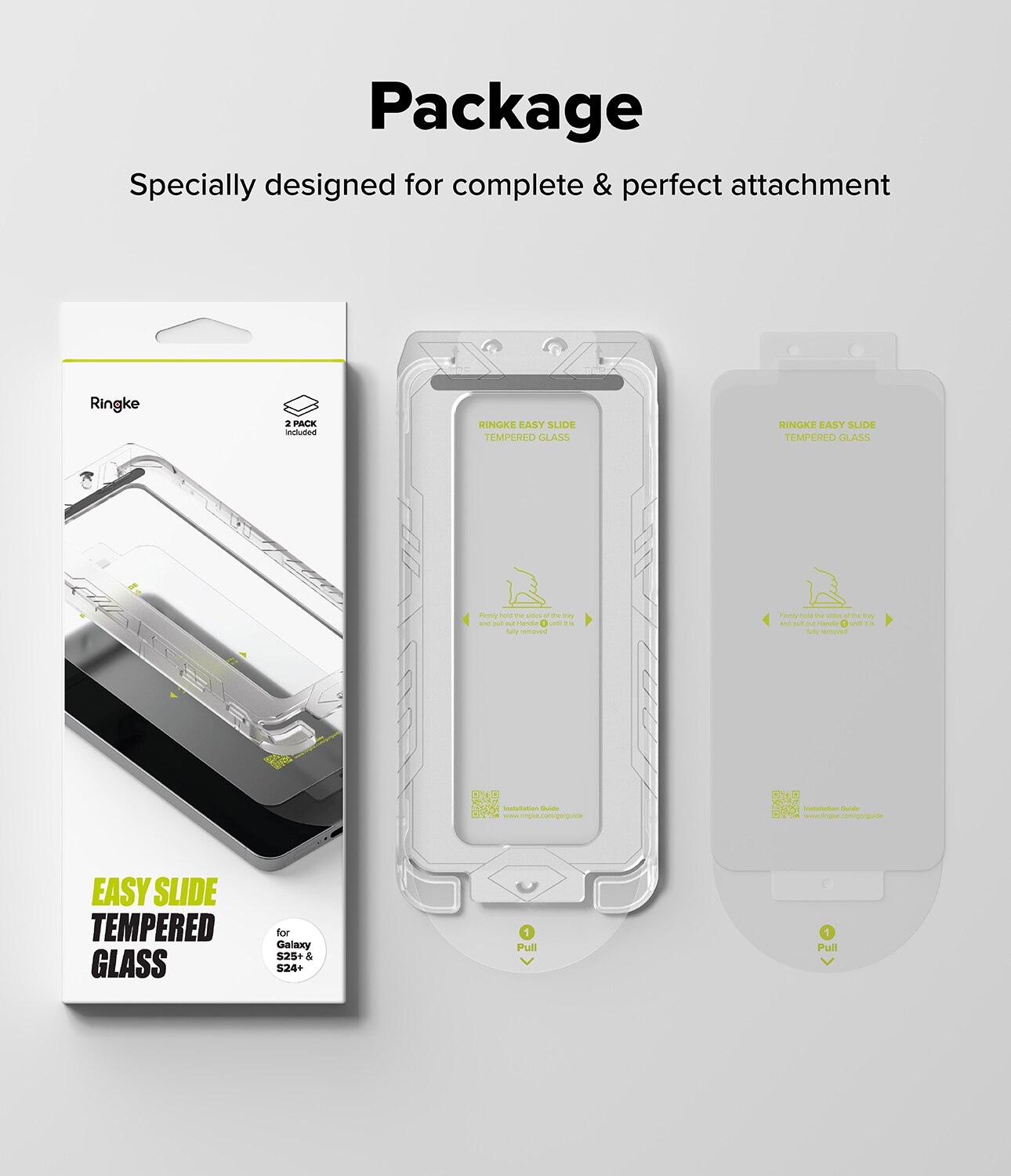 Easy Slide Glass (2 piezas) Samsung Galaxy S25 Plus