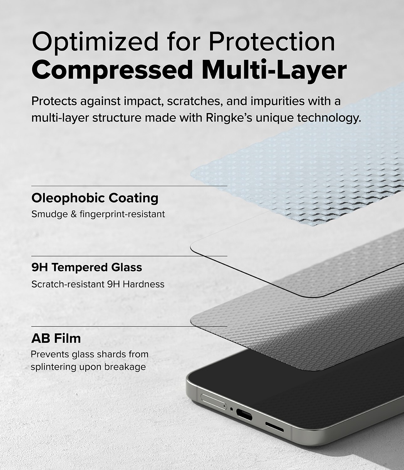 Easy Slide Glass (2 piezas) Samsung Galaxy S25 Plus