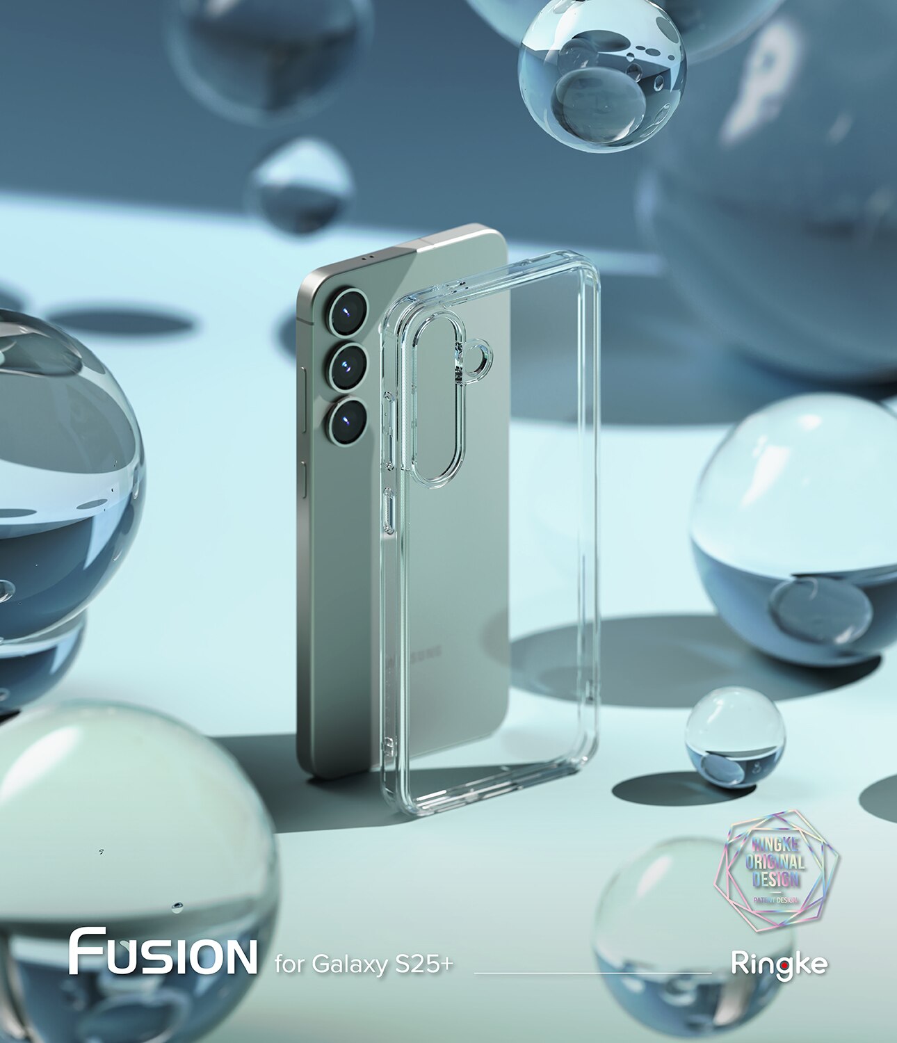 Funda Fusion Samsung Galaxy S25 Plus Clear
