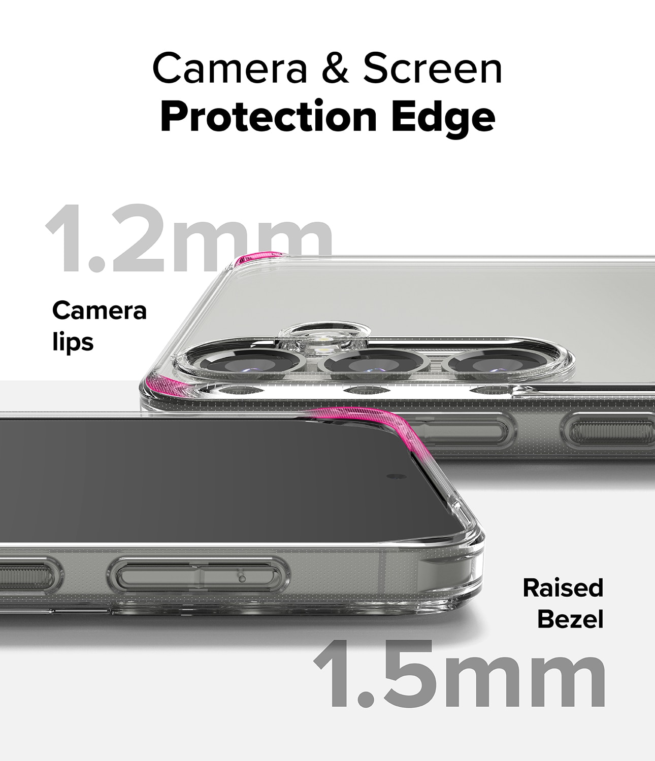 Funda Fusion Samsung Galaxy S25 Plus Clear