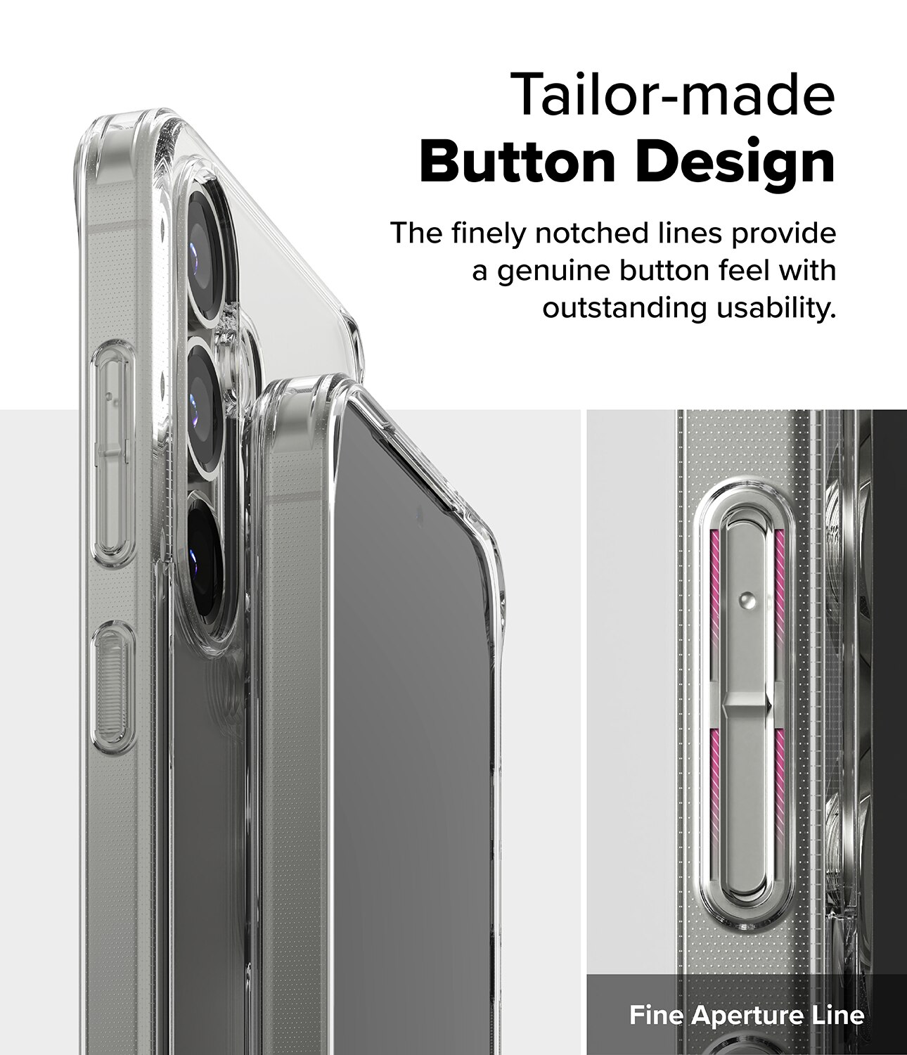 Funda Fusion Samsung Galaxy S25 Plus Clear