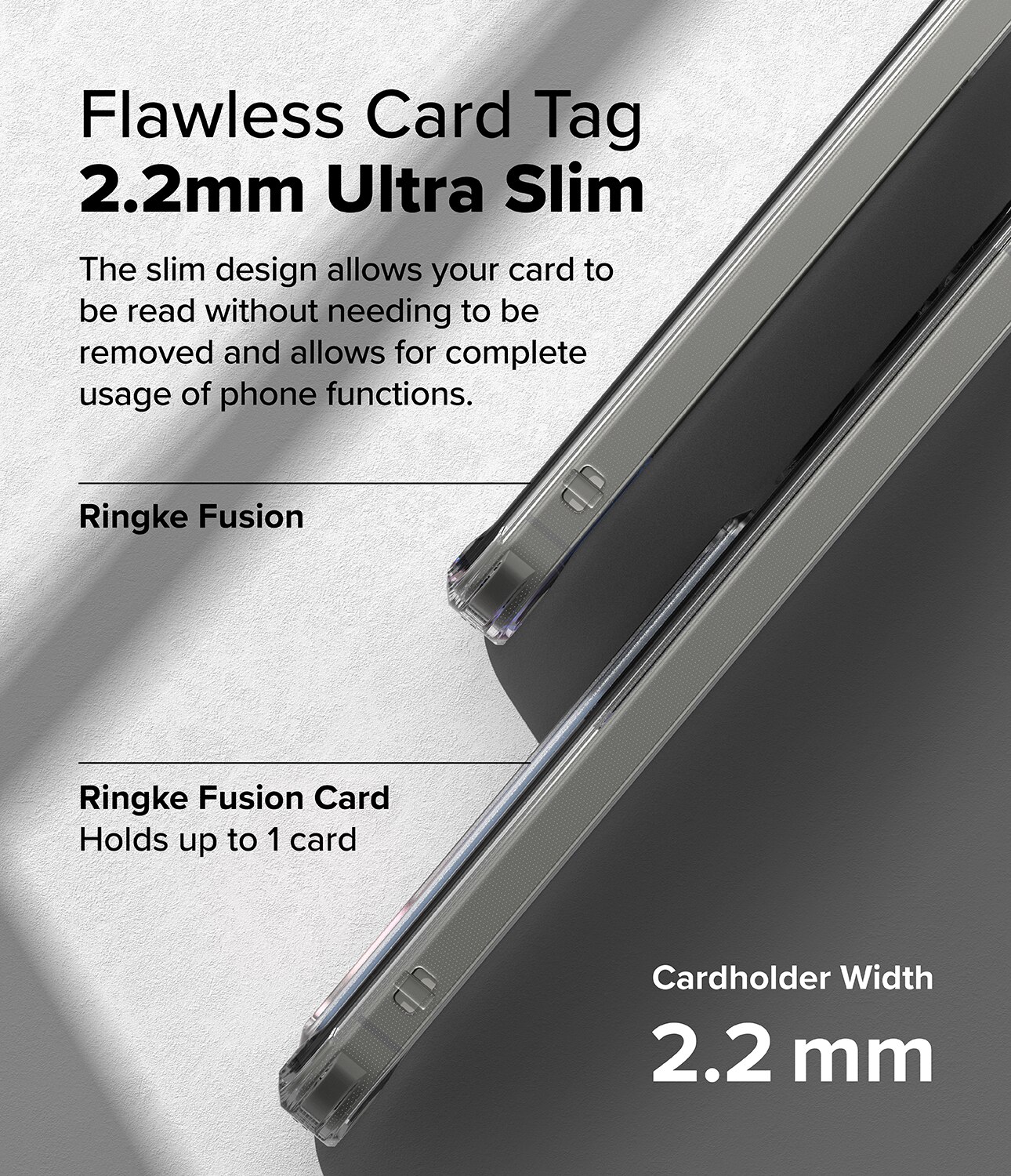 Funda Fusion Card Samsung Galaxy S25 Plus transparente