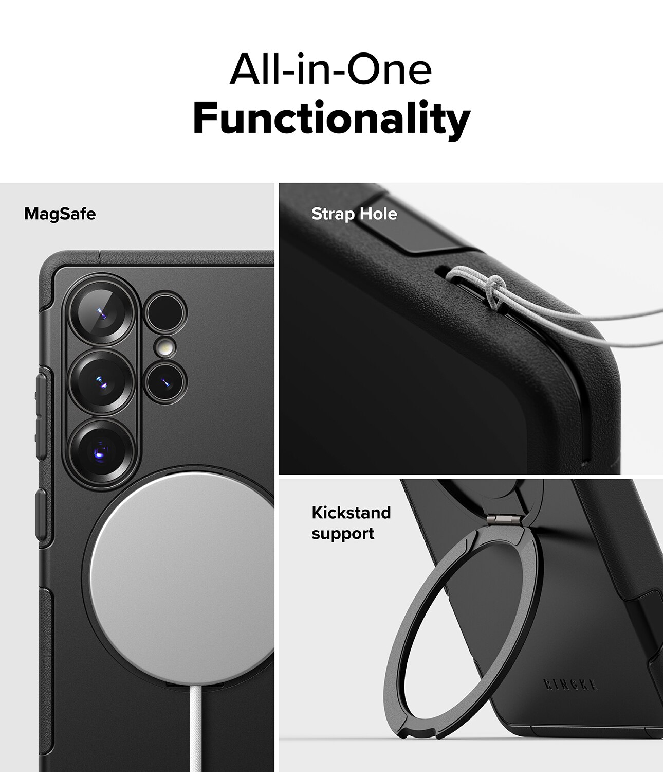 Alles Magnetic Funda Samsung Galaxy S25 Ultra negro