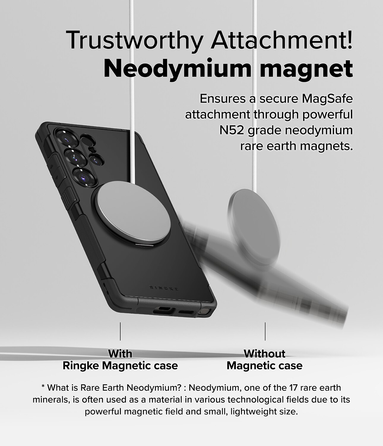 Alles Magnetic Funda Samsung Galaxy S25 Ultra negro