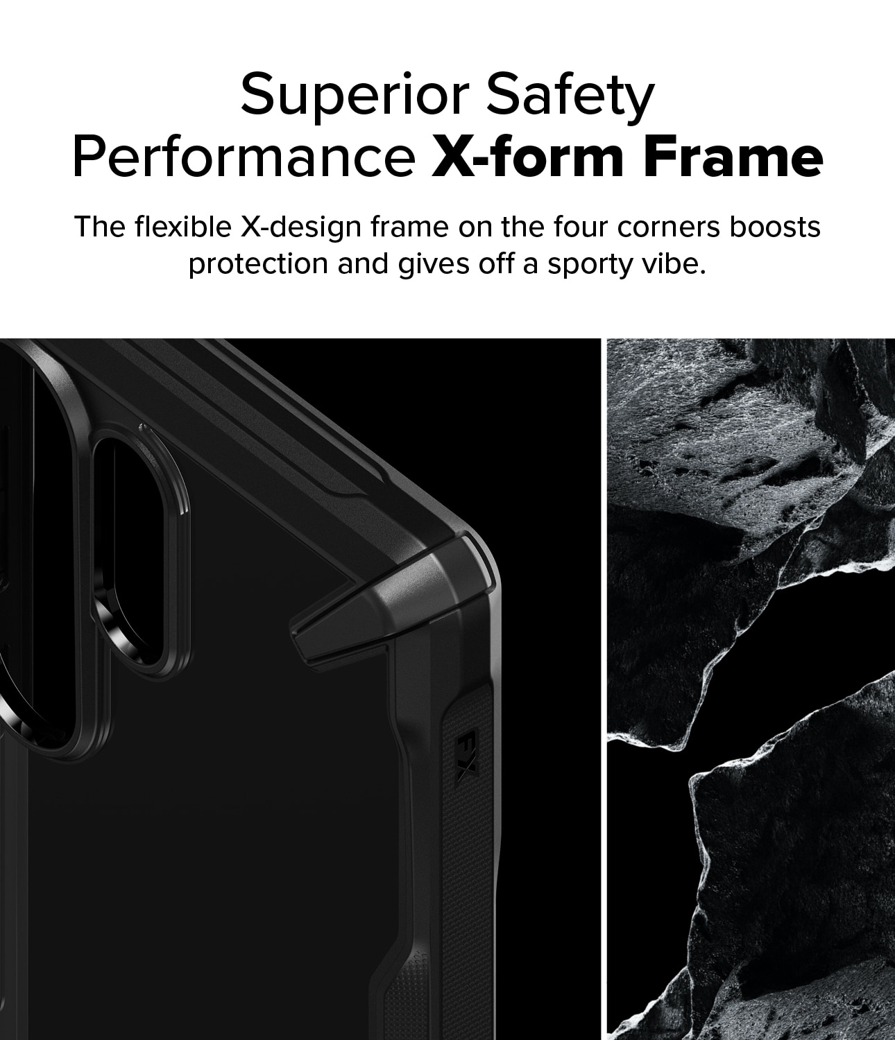 Funda Fusion X Samsung Galaxy S25 Ultra Negro