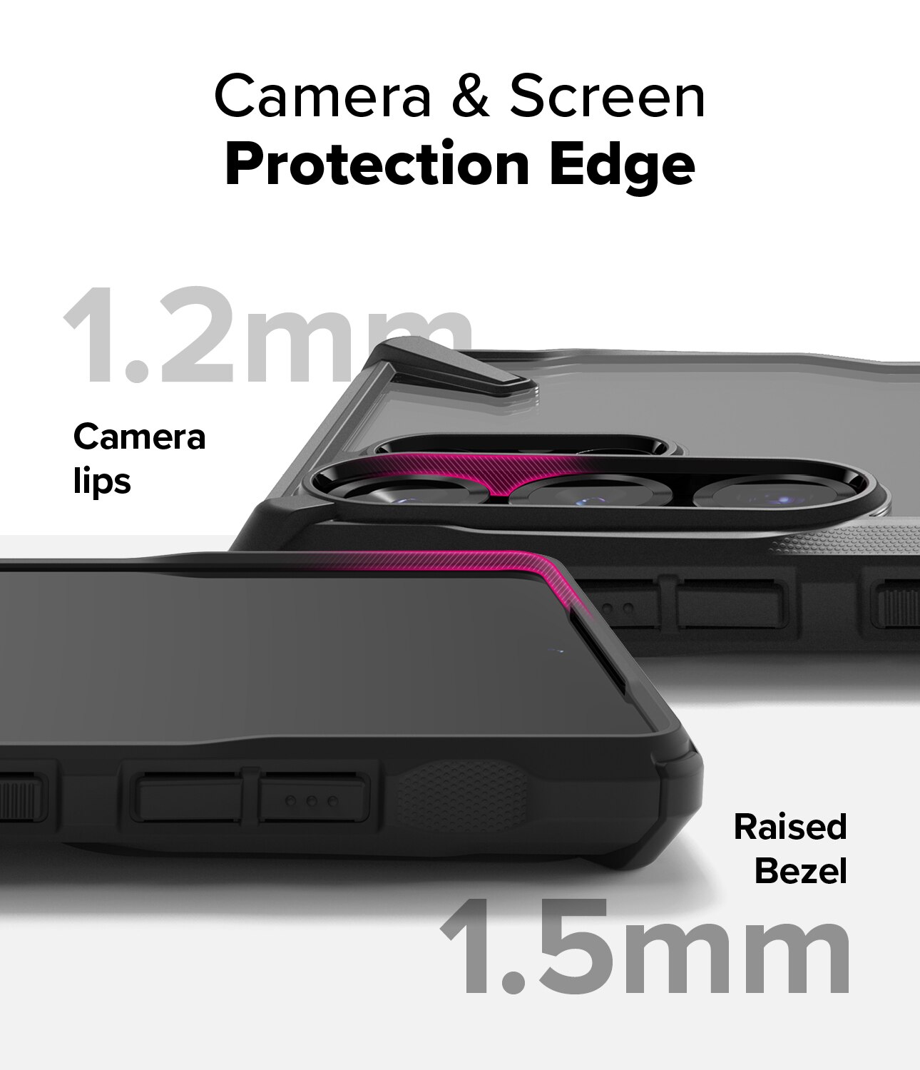 Funda Fusion X Samsung Galaxy S25 Ultra Negro