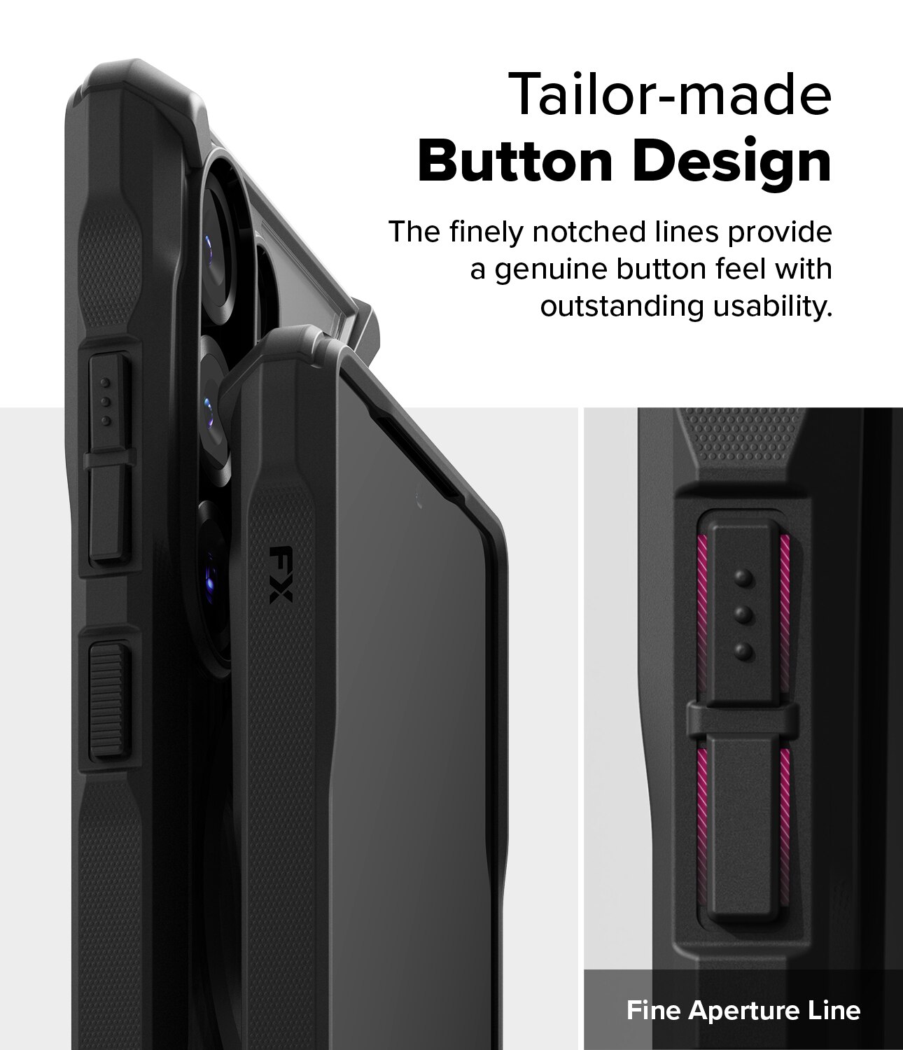 Funda Fusion X Magnetic MagSafe Samsung Galaxy S25 Ultra Matte Black