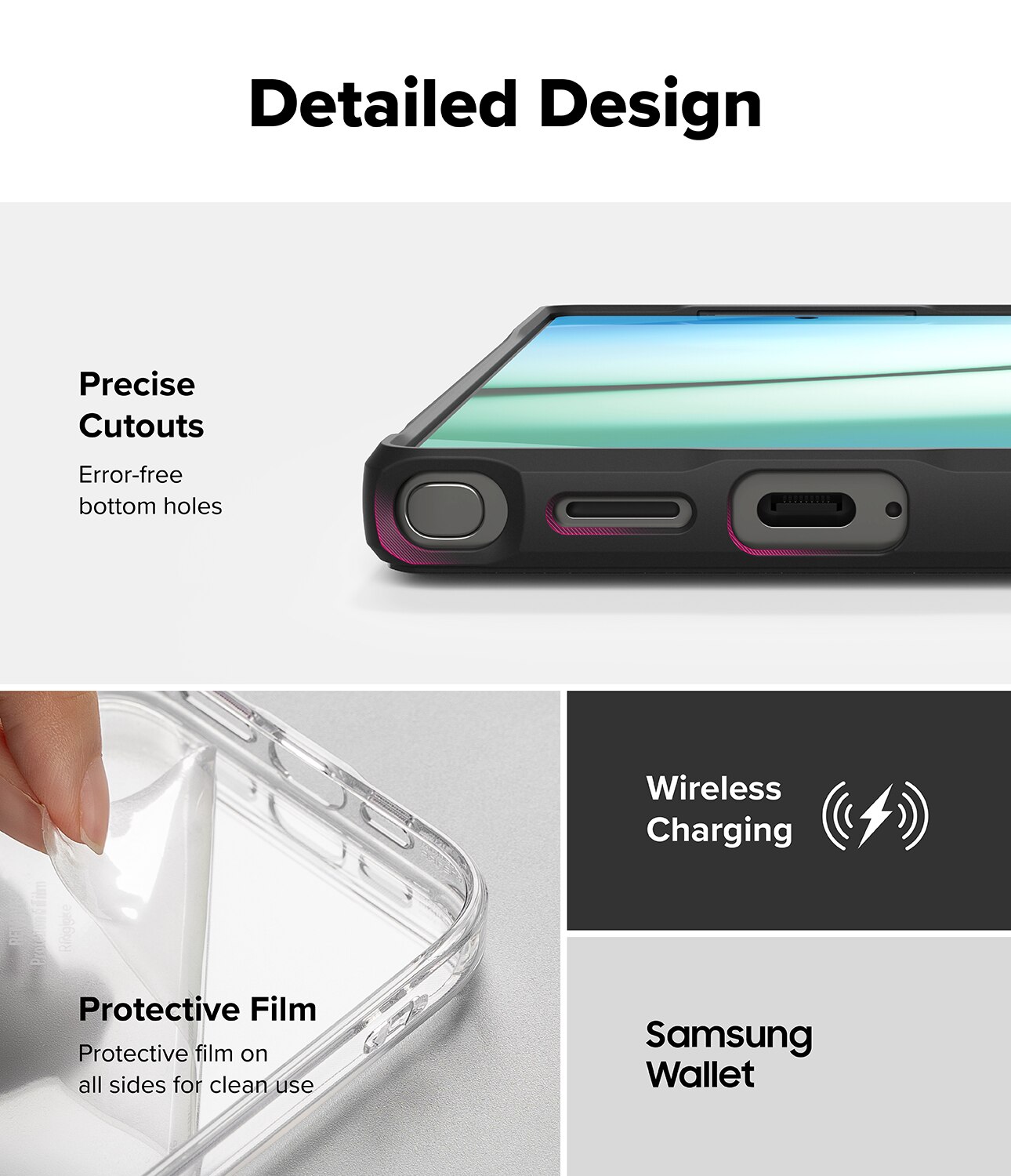 Funda Fusion Bold Magnetic MagSafe Samsung Galaxy S25 Ultra Black