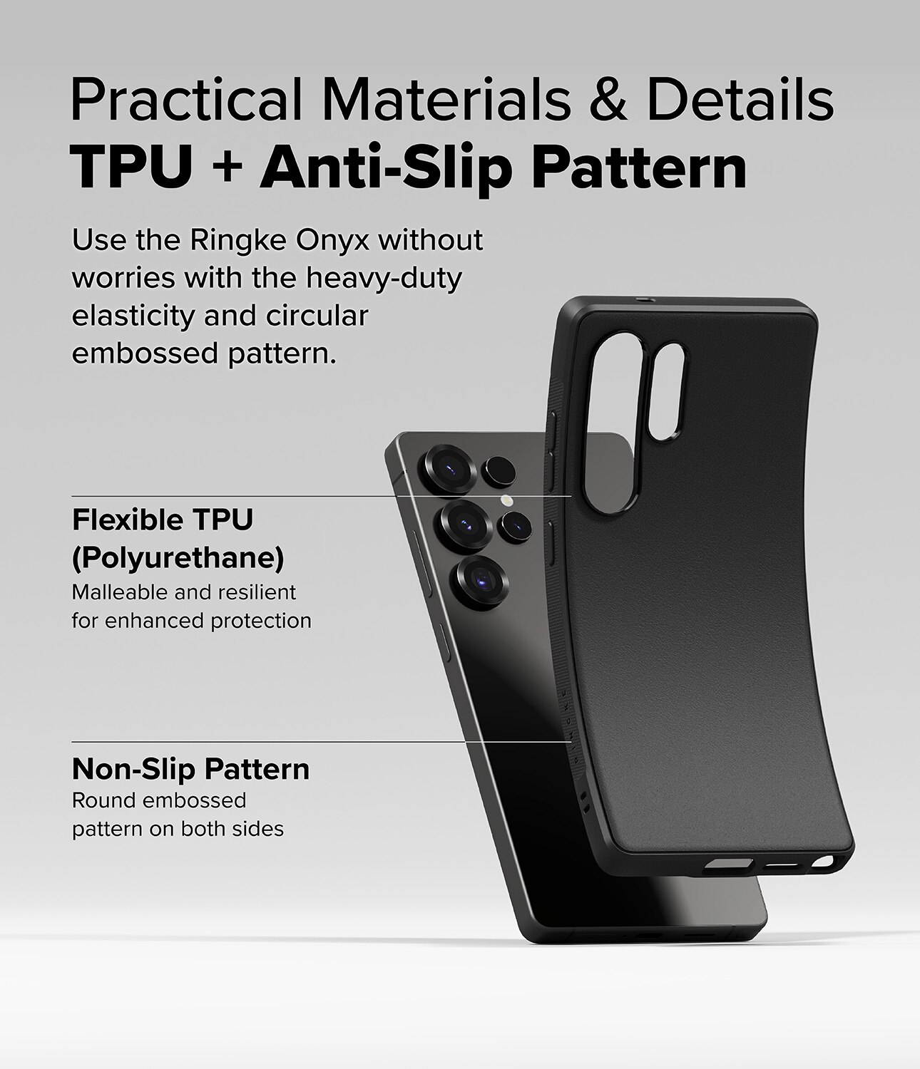 Funda Onyx Samsung Galaxy S25 Ultra Black