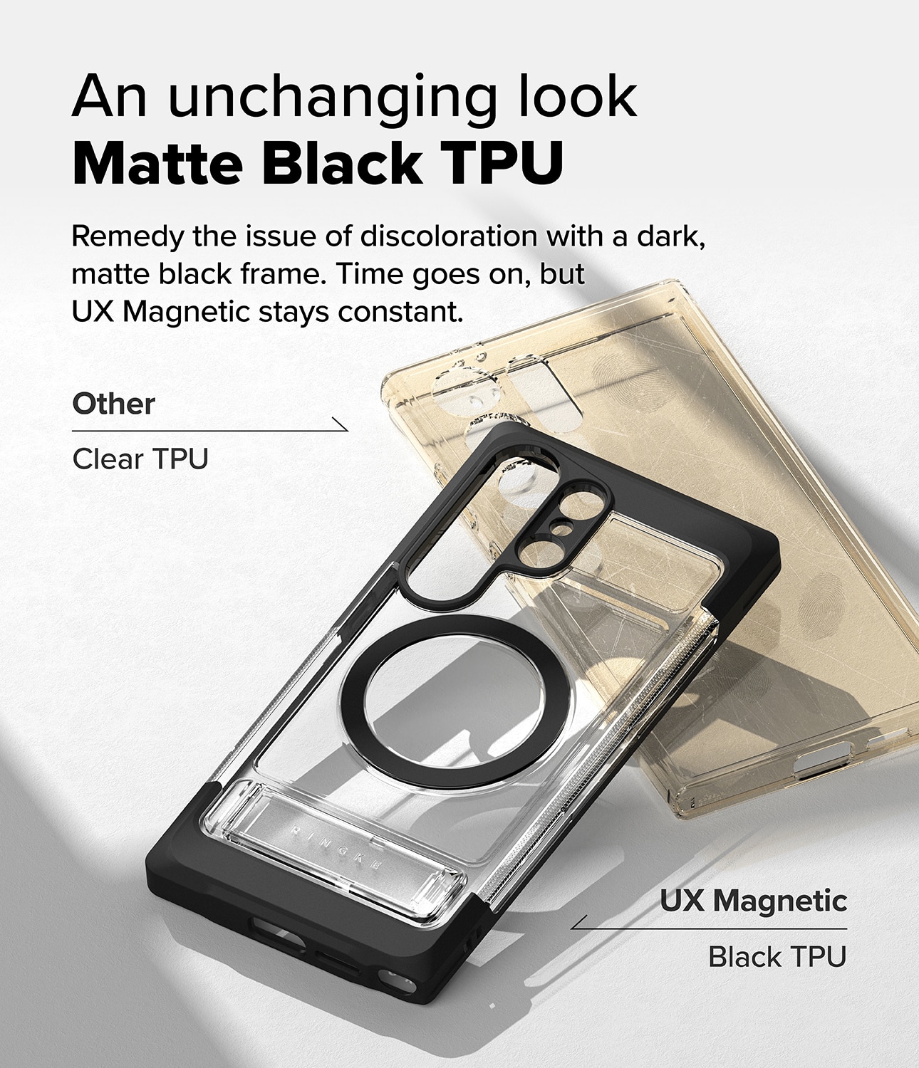 Funda UX Magnetic Samsung Galaxy S25 Ultra Matte Clear
