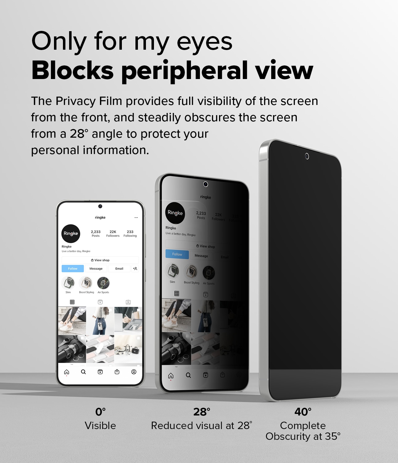 Easy Slide Privacy Glass (2 piezas) Samsung Galaxy S25