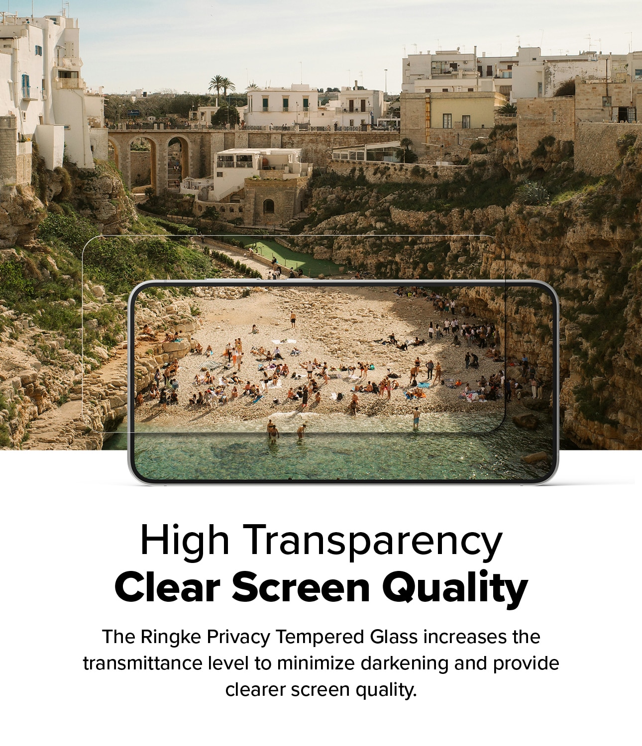 Easy Slide Privacy Glass (2 piezas) Samsung Galaxy S25