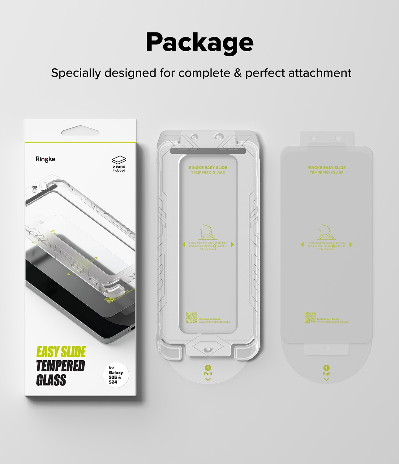 Easy Slide Glass (2 piezas) Samsung Galaxy S25