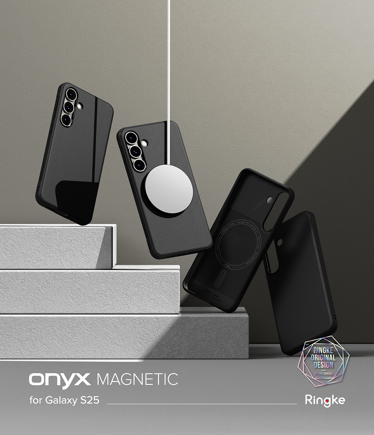 Funda Onyx Magnetic Samsung Galaxy S25 Black