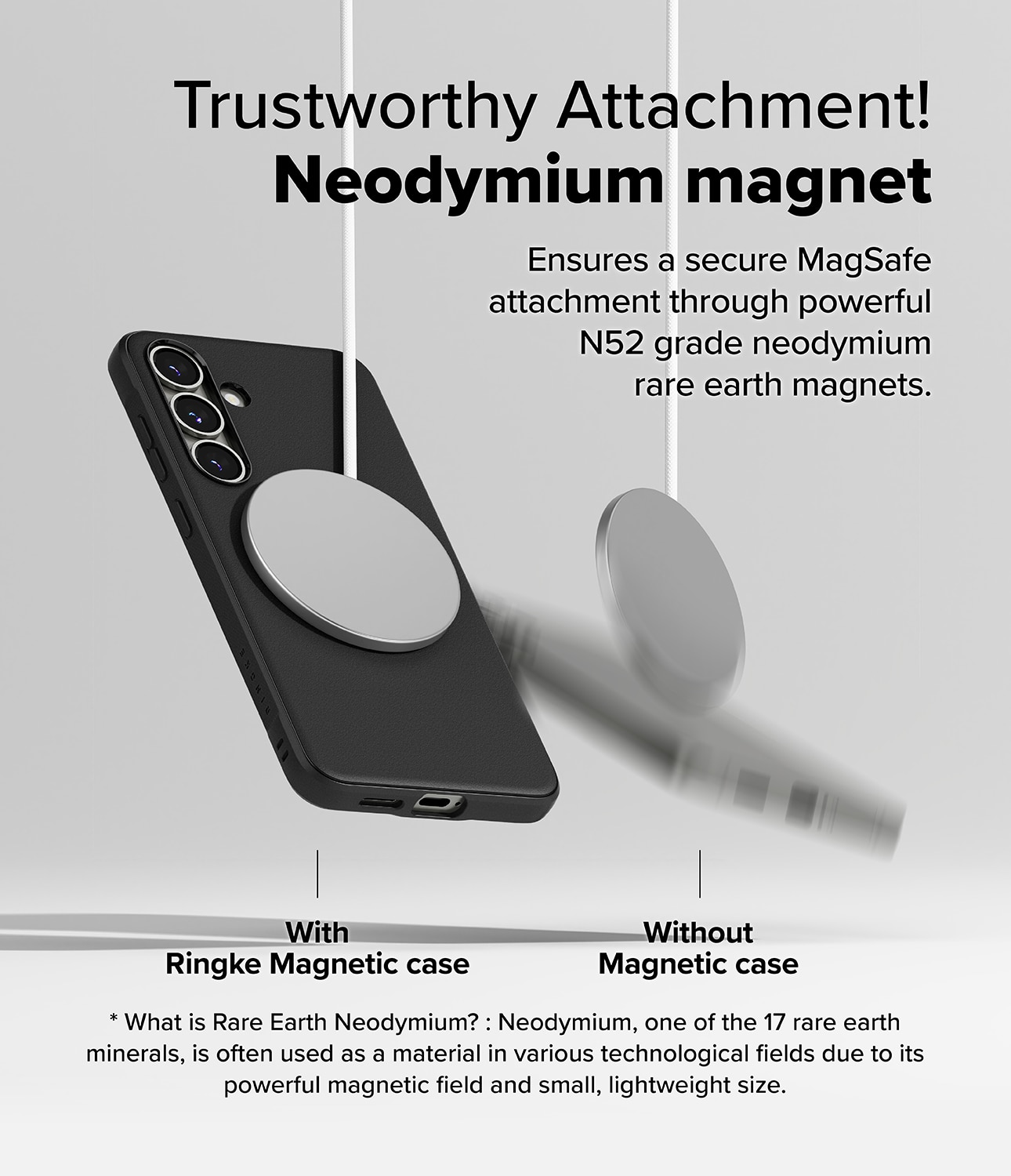 Funda Onyx Magnetic Samsung Galaxy S25 Black