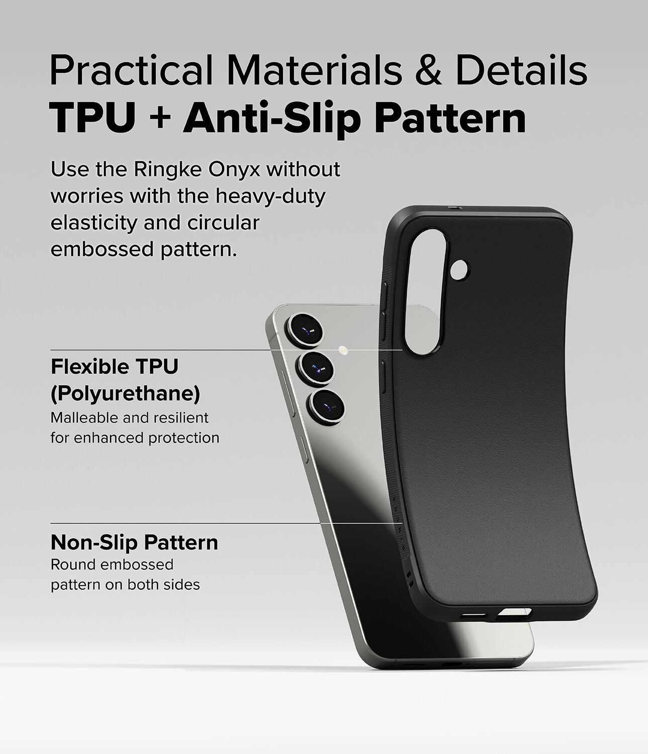 Funda Onyx Magnetic Samsung Galaxy S25 Black