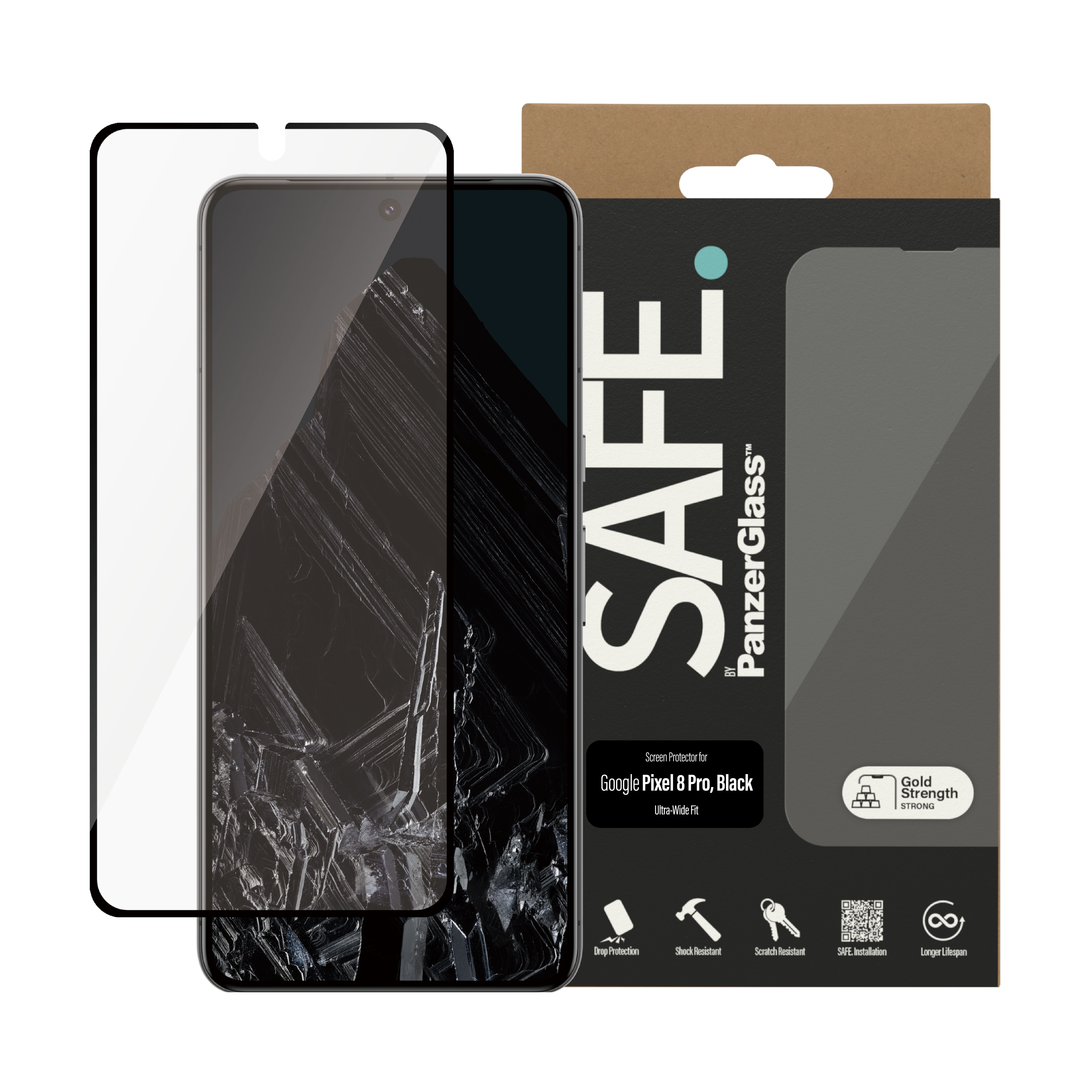Google Pixel 8 Pro Screen Protector Ultra Wide Fit